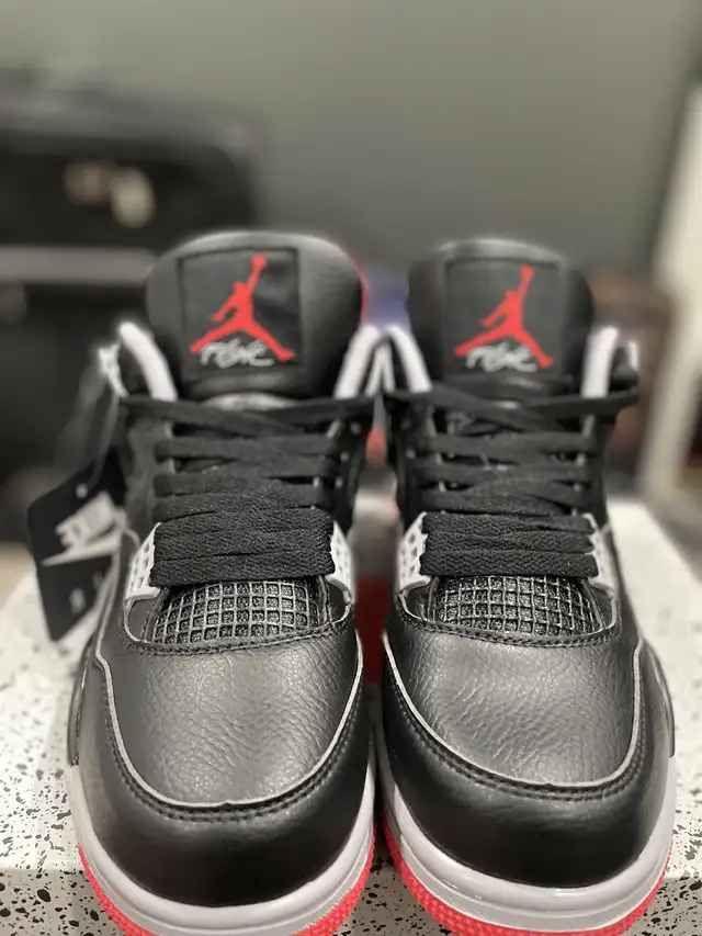 Jordan 4 Bred Reimagined in Men's Shoes in Calgary - Image 2