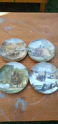 Christian bell collector plates 