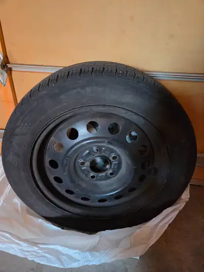 Have a set of 4 used tires on rims from a 2013 Hyundai Elantra. Tire size is 205 55R16