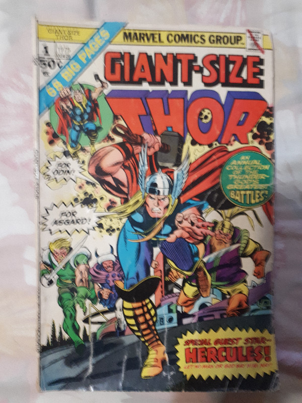 Giant-Size Thor #1 Marvel Comics July 1975 in Comics & Graphic Novels in Chatham-Kent
