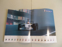 F1   FORMULA  ONE  WALL  2001  CHART