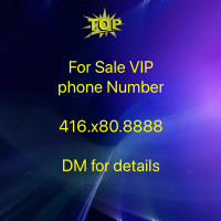 Limited Quantities of Best Vip Phone Numbers. 416,647,905,437