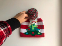 Brand new Christmas kids hat with lights