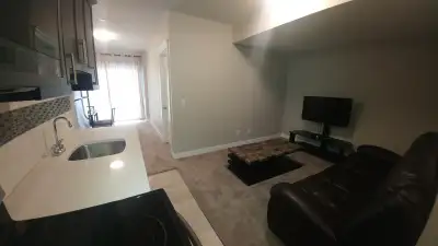 Registered Walkout basement suite. Enjoy your own private outdoor space - concrete deck, nice fenced...