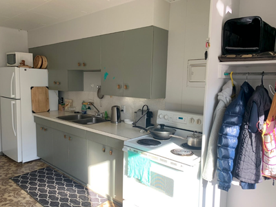two bedroom one bathroom apartment. $1600 including utilities Fully furnished, except no washer. Ava...