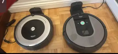 Selling two robot vacuums, Roomba 980 And Roomba 690 Roomba 980: 120$ right side pic Roomba 690: 80$...