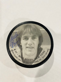 Mike Bossy Autographed New York Islanders Puck