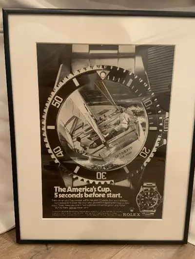 1970s Rolex vintage advertisement - submariner, View more