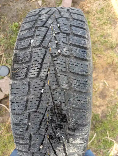 Brand New Winter Tires 215/55 R17" Iron Man Polar Trax, Gen 2, Extra Load Less than 50 kms on them;...