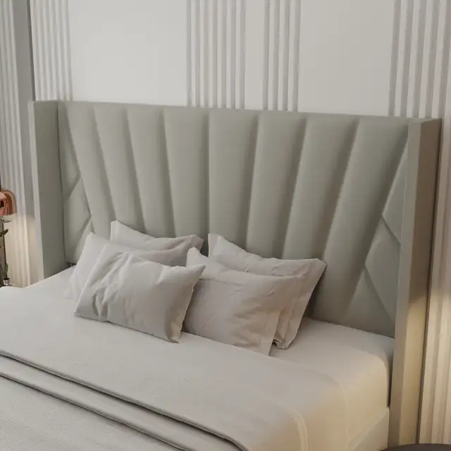 NEW Storage Bed | King/Queen Size | Solid Wood Rails | Dlvry in Beds & Mattresses in City of Toronto - Image 4