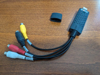 VHS Digitization/Backup RCA to USB Adapter