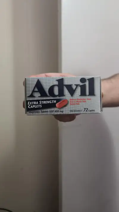 NEW SEALED Advil Extra Strength Caplets 400 mg 72 Count, View more