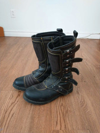 Icon motorcycle boots for sale $150