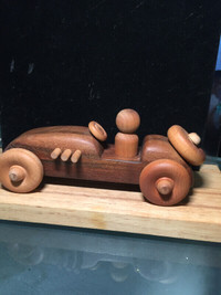 WOOD MODEL ROLLING WHEELS EXCELLENT