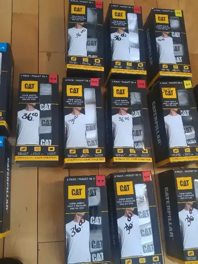 "Cat" Crew Neck T-Shirts, Small, 4-pks - BNIB - $18.00, View more