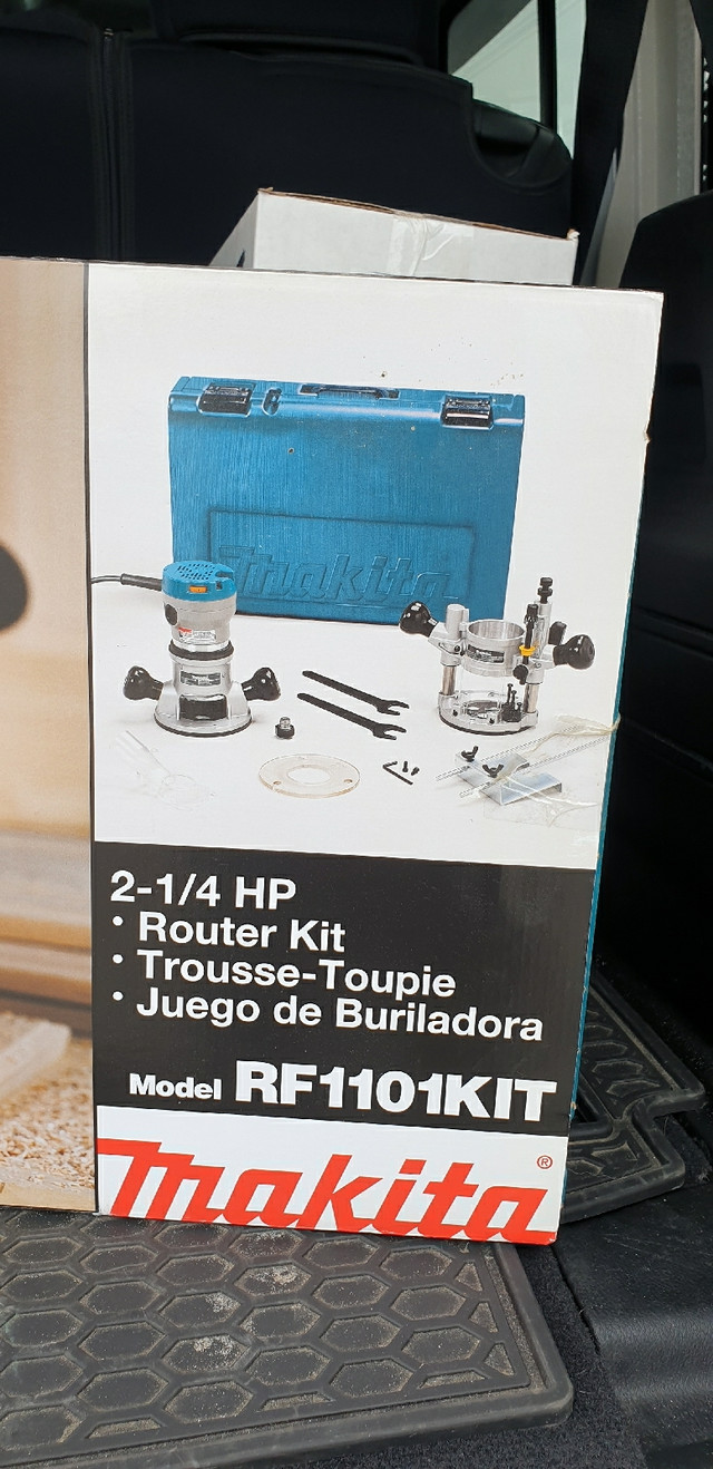 Makita router kit in Power Tools in Mississauga / Peel Region - Image 2