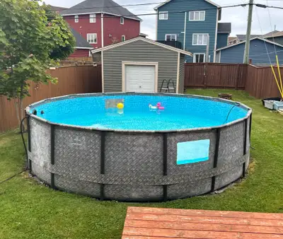Pool - 16’ above ground, View more