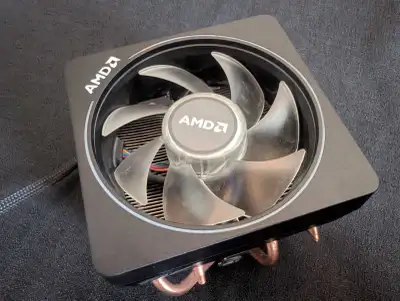 AMD CPU LED Cooler (heat sink + fan), View more