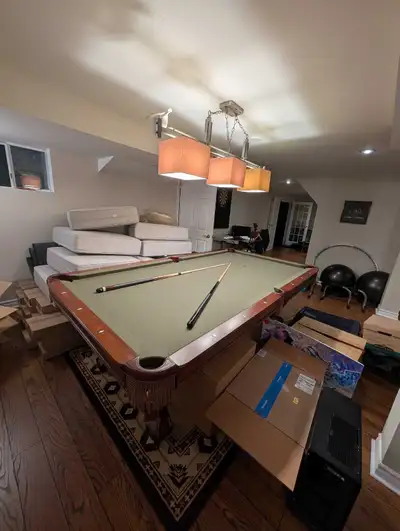 8ft Brunswick pool table with delivery, View more