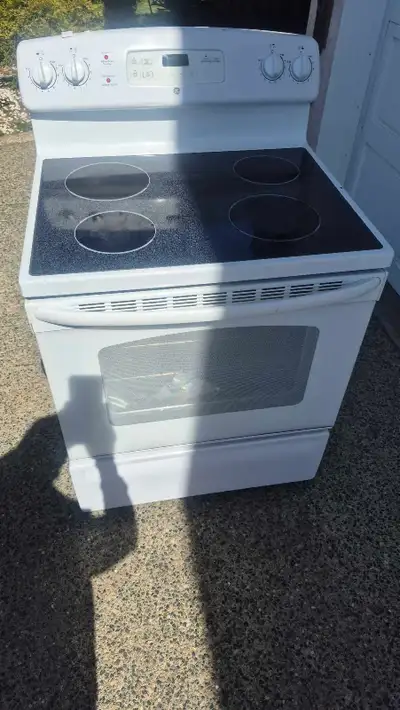 GE glass top stove , View more