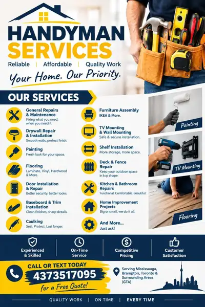Handyman Services , View more