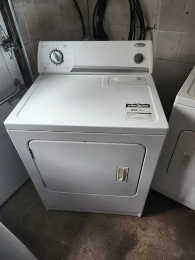 White clothes Dryer Electric Whirlpool large, View more