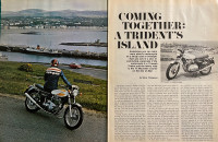 1975 Triumph Trident T160 Multipage Original Article 