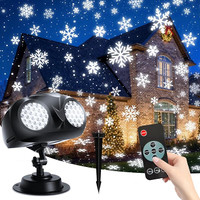 Christmas Projector Lights,LED Snowflake Outdoor