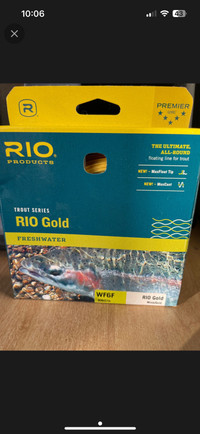 Brand new RIO GOLD WF6F fly line