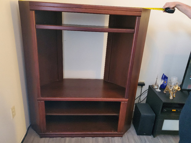 Corner tv stand in TV Tables & Entertainment Units in Winnipeg