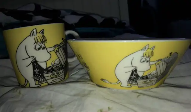 The moomins Snorkmaiden dish set in Arts & Collectibles in Calgary - Image 2