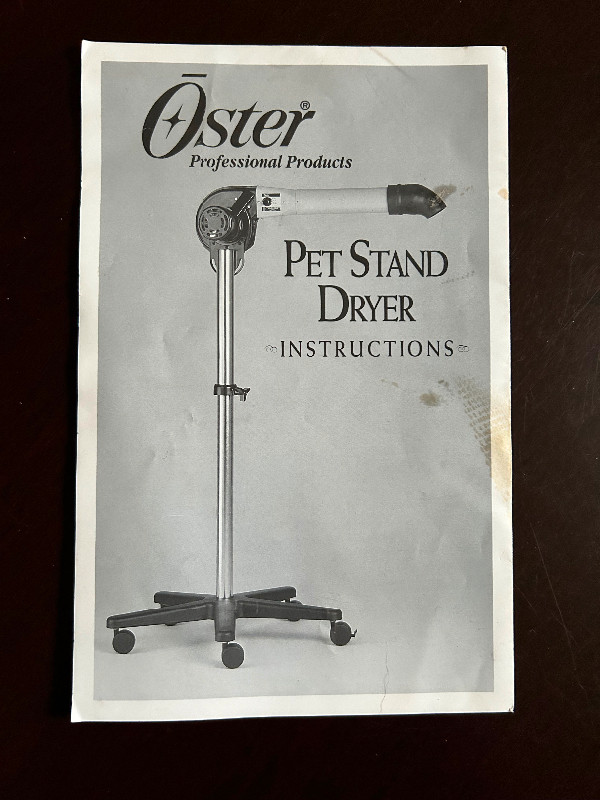 Pet Grooming Stand Dryer in Other in Cole Harbour - Image 3