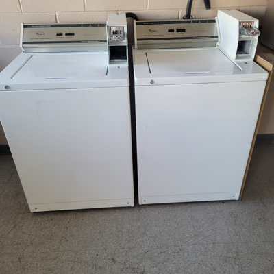 Coin Operated Commercial Whirlpool Washer, View more
