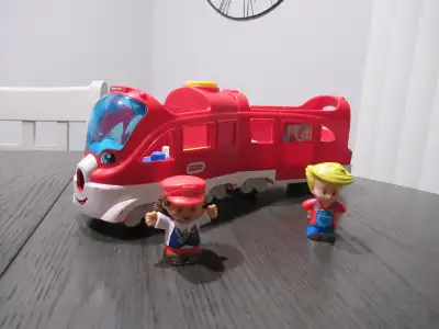 Fisher-Price Musical Passenger Train, Conductor and Passenger, View more