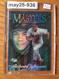 1997 Finest Refractor Roberto Alomar #111 Silver Masters topps