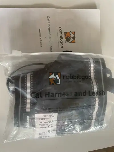 Cat harness with leash, View more
