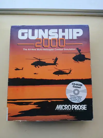 Gunship 2000 in big box, View more