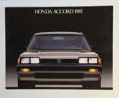 1985 Honda Auto Brochures for Sale, View more