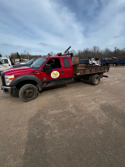 2011 F450 6.7 diesel fully deleted 4WD Dump box Works great $15,000