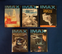 IMAX SPACE DVD LOT OF 5 - SEALED