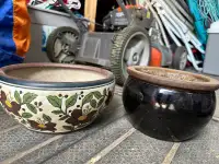  Ceramic plant pots