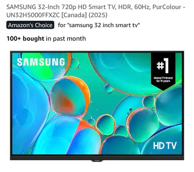 Samsung 32-Inch Smart TV - NO STAND, View more