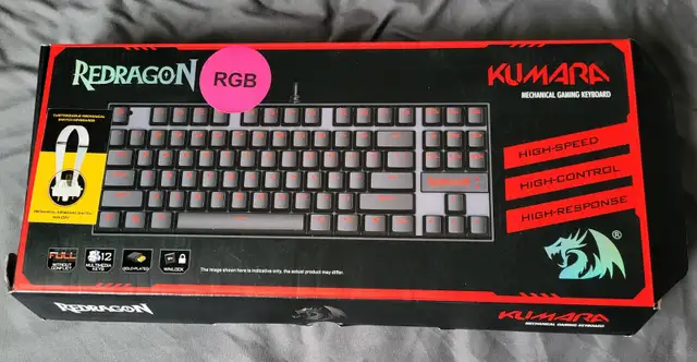 Redragon K552 Hot-Swappable RGB Mechanical Keyboard63771549980161120