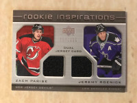 Cartes de hockey jersey cards - 2005-06 Upper Deck Rookie Update