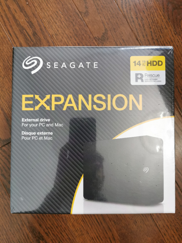 BRAND NEW 14TB Seagate External Hard Drive USB 3.0, External HDD in Flash Memory & USB Sticks in Ottawa