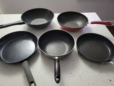 Moving sale $10 each pot or pan or wok, View more