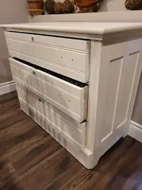 Dresser great for refinishing project or as is for extra storage