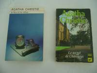 Livres d'Agatha Christie  - $5 chacun