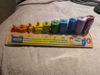 Melissa & Doug Counting Shape Stacker, View more