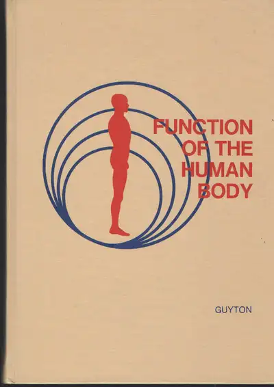 Book For sale: Function of the human body by GUYTON, View more